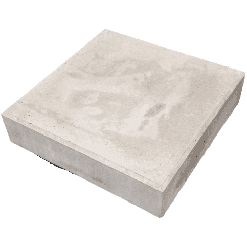 Betonnen traptrede 15x60x60 cm grijs met antislip