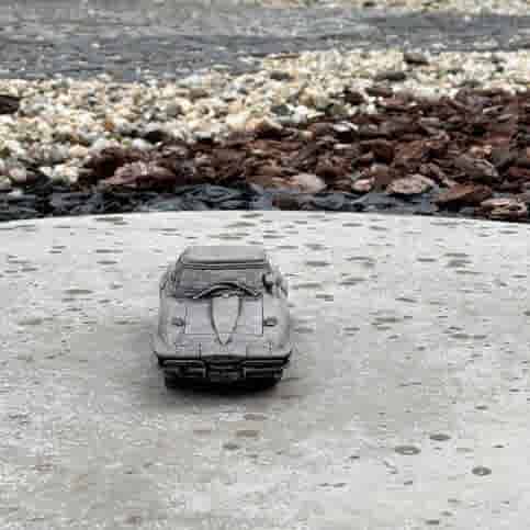 Auto van beton (merk) Corvette Stingray