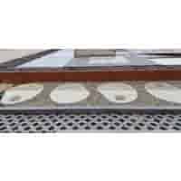 Organische tegel grijs 100x120 cm