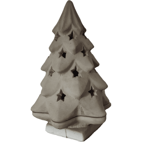 Betonnen Kerstboom H 42 cm