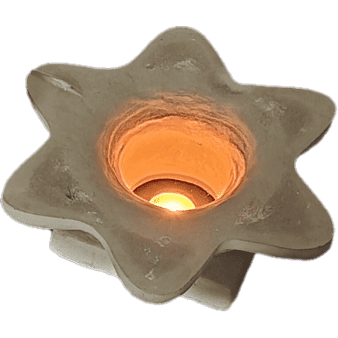 Betonnen Kerstboom H 42 cm