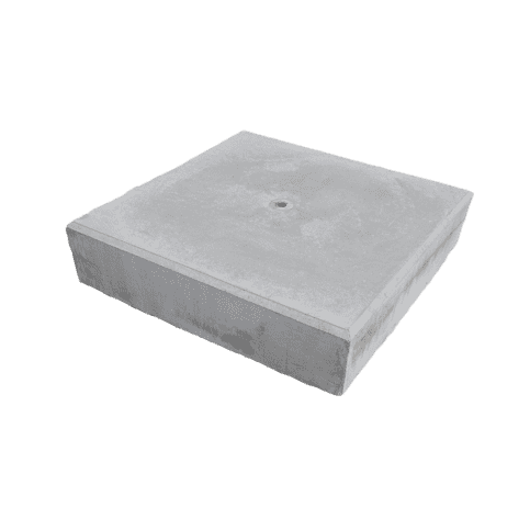 Funderingsblokken 60x60 en 15 cm hoog M16