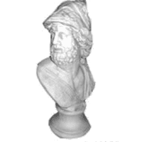 Betonnen Borstbeeld Alexander 53 cm