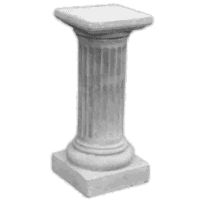 Klassieke betonnen sokkel 54 cm