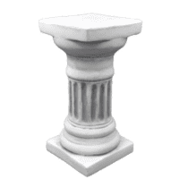 Decoratief gegraveerde sokkel