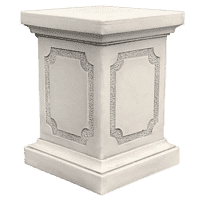 Chique decoratieve sokkel van beton - 64 cm hoog