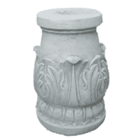 Klassiek sierlijke sokkel van beton - 47 cm hoog
