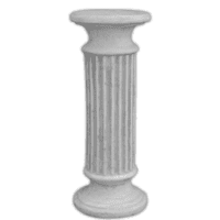 Klassieke zuilvoet rond - 74 cm hoog