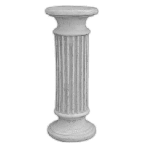 Klassieke zuilvoet rond - 74 cm hoog