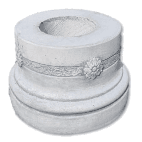 Decoratieve betonnen zuilbasis 37 cm