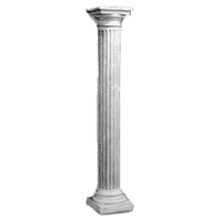 Ionische zuil klassiek 215cm