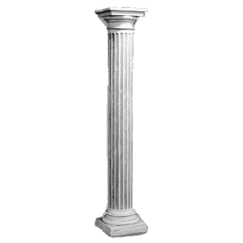 Ionische zuil klassiek 215cm