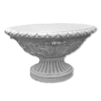 Elegante sierlijke plantenbak van beton 60 cm