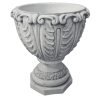 Betonnen bloempot rustiek 65 cm
