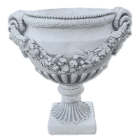 Rustieke Landelijke Bloempot van Beton 51 cm