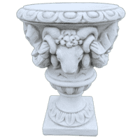 Betonnen bloempot met ram 65cm hoog
