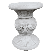Klassieke kruk van beton - 44 cm hoog
