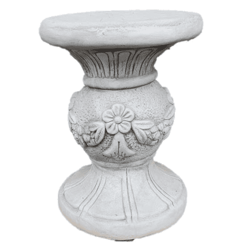 Klassieke kruk van beton - 44 cm hoog