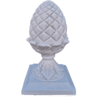 Sierlijke ananas finial smal 43 cm