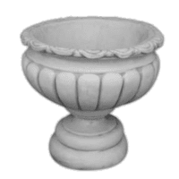 Klassieke betonnen bloempot 40 cm