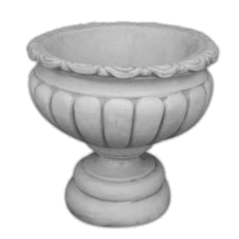 Klassieke betonnen bloempot 40 cm
