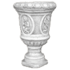 Decoratieve bloempot met cherubijn