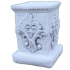 Ornamentale decoratieve sokkel