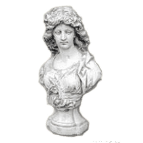 Betonnen Borstbeeld Sophia 67 cm