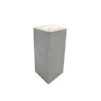 Betonpoer 22x22 en 50 cm hoog grijs M10
