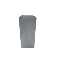 Betonpoer 22x22 en 50 cm hoog antraciet M10