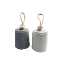 Betonnen Deurstopper met sisal touw 15,5 cm