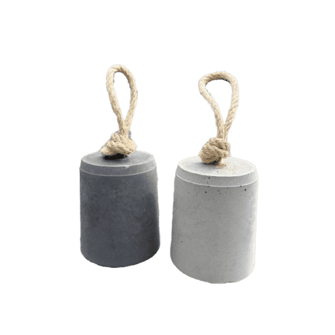 Betonnen Deurstopper met sisal touw 15,5 cm