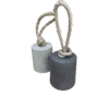 Betonnen Deurstopper met Sisal touw 11 cm
