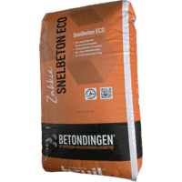 Snelbeton Eco Betondingen plastic zak