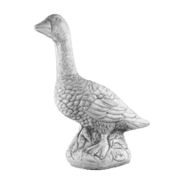 Gans ruw H42 cm