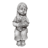 Meisje zit H38 cm