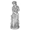 Verlegen vrouw H92 cm