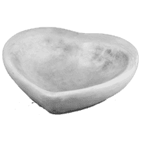 Vogeldrinkbak hart D 23 cm