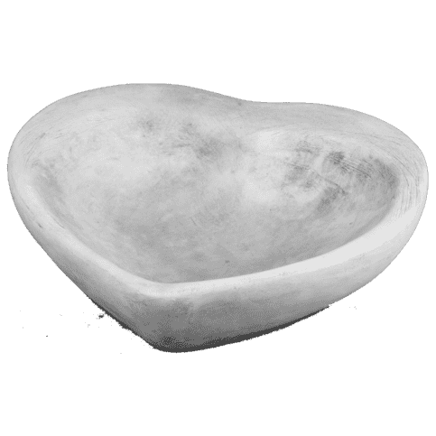 Vogeldrinkbak hart D 23 cm