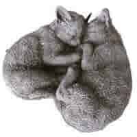 Slapende katten H14 cm
