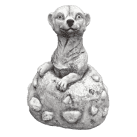 Stokstaartje H23 cm