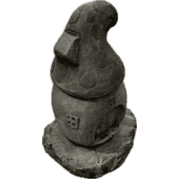 Betonnen paddenstoel huisje H20 cm