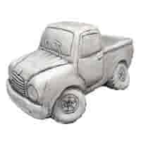 Betonnen plantenbak in de vorm van een Jeep H22 cm