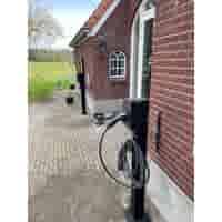 Betonpoer 15x15 en 30 cm hoog grijs voor laadpaal