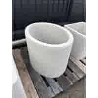 Betonnen 3D print bloembak ovaal 80x60xH60 cm