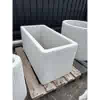 Betonnen 3D print bloembak rechthoek 100x50xH50 cm