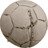 Betonnen voetbal 20cm