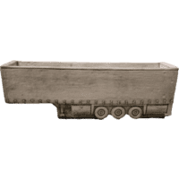 Betonnen plantenbak trailer H29 cm