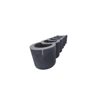 C element beton Ø 50x40 antraciet