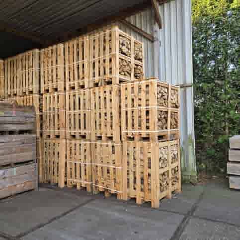 Krat haardhout Beuk/Eiken 80x120x110cm